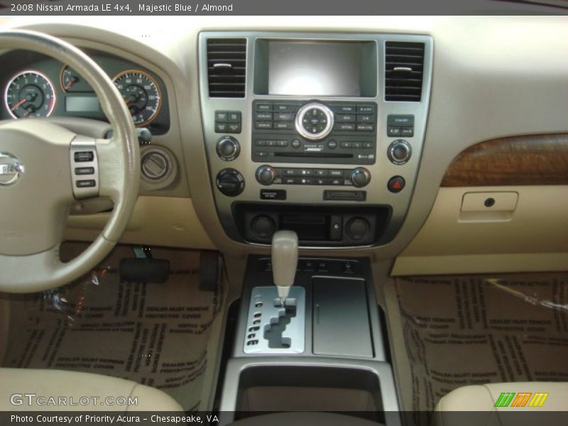 Majestic Blue / Almond 2008 Nissan Armada LE 4x4