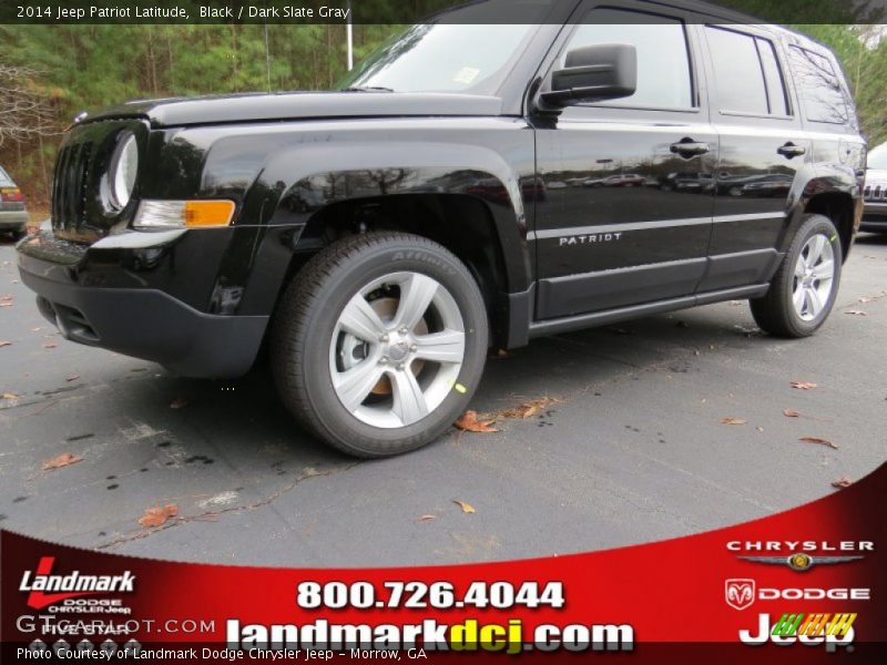 Black / Dark Slate Gray 2014 Jeep Patriot Latitude
