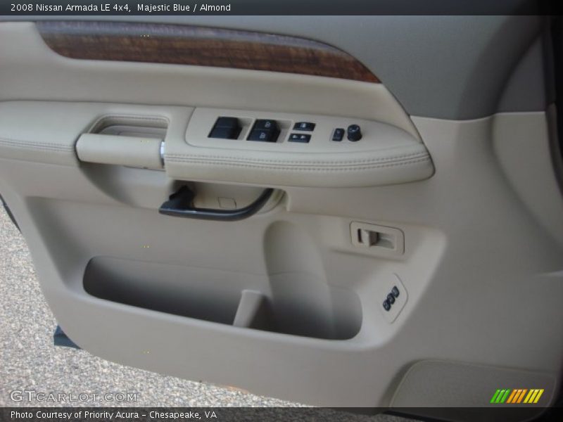 Majestic Blue / Almond 2008 Nissan Armada LE 4x4