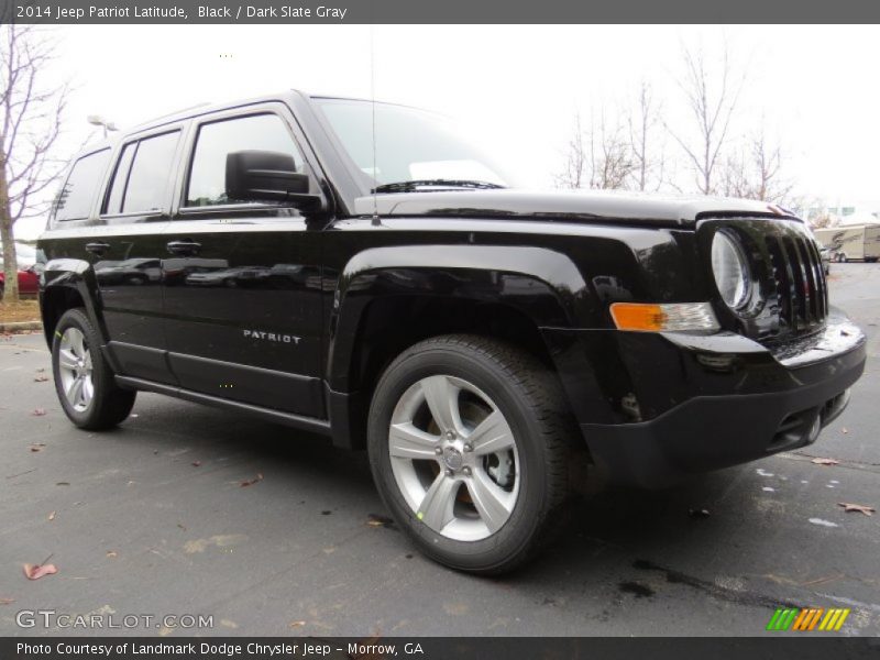 Black / Dark Slate Gray 2014 Jeep Patriot Latitude