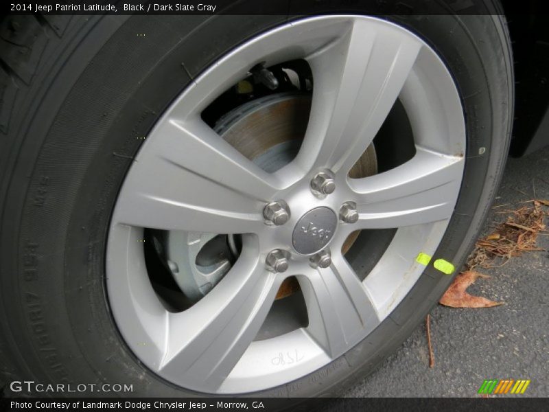 Black / Dark Slate Gray 2014 Jeep Patriot Latitude
