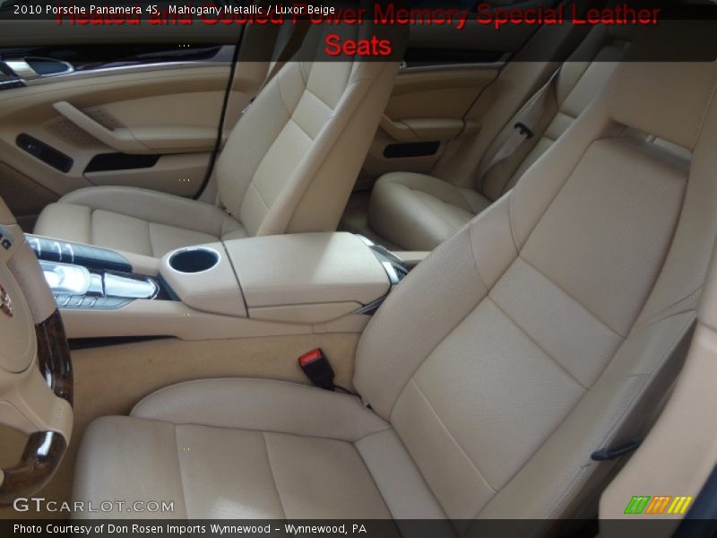 Mahogany Metallic / Luxor Beige 2010 Porsche Panamera 4S