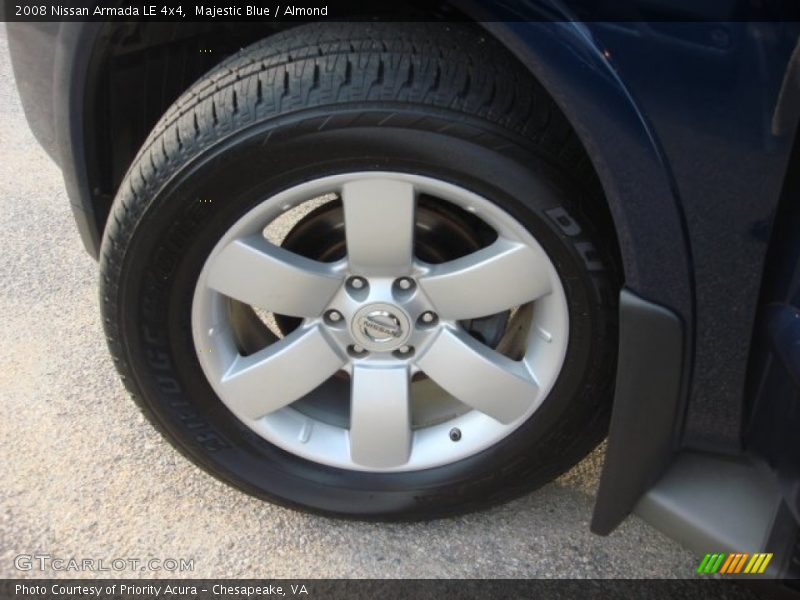 Majestic Blue / Almond 2008 Nissan Armada LE 4x4