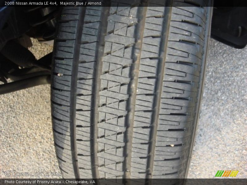 Majestic Blue / Almond 2008 Nissan Armada LE 4x4