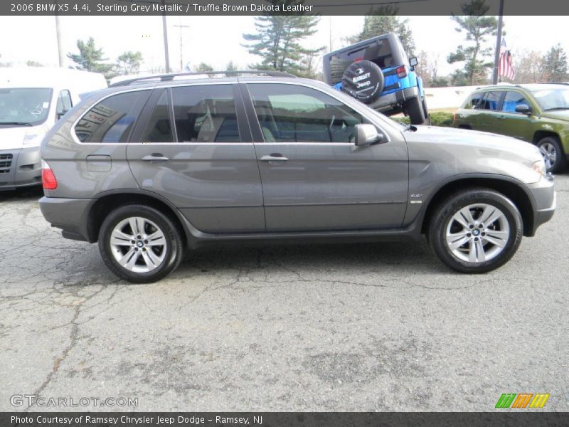 Sterling Grey Metallic / Truffle Brown Dakota Leather 2006 BMW X5 4.4i