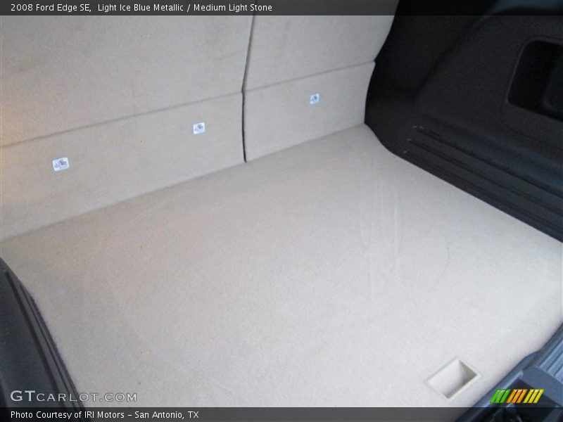 Light Ice Blue Metallic / Medium Light Stone 2008 Ford Edge SE