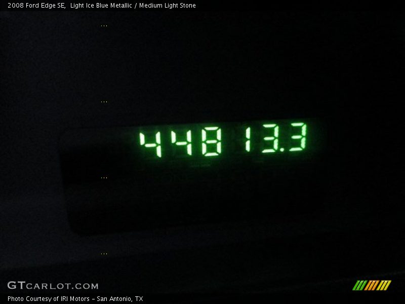 Light Ice Blue Metallic / Medium Light Stone 2008 Ford Edge SE