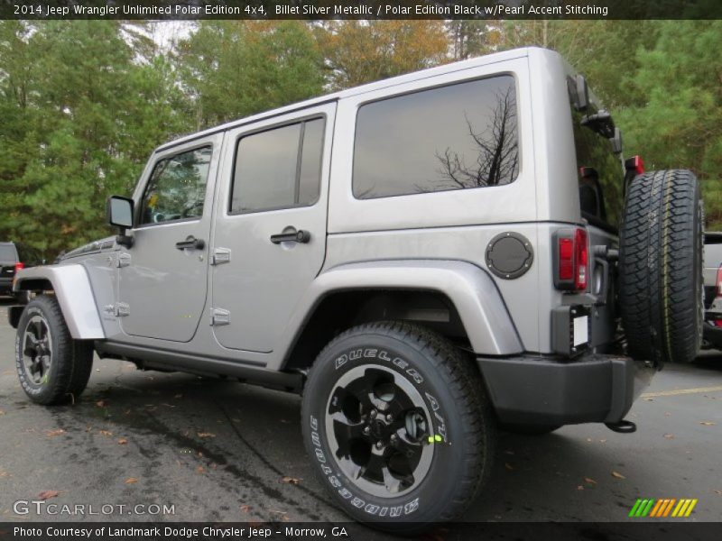 Billet Silver Metallic / Polar Edition Black w/Pearl Accent Stitching 2014 Jeep Wrangler Unlimited Polar Edition 4x4