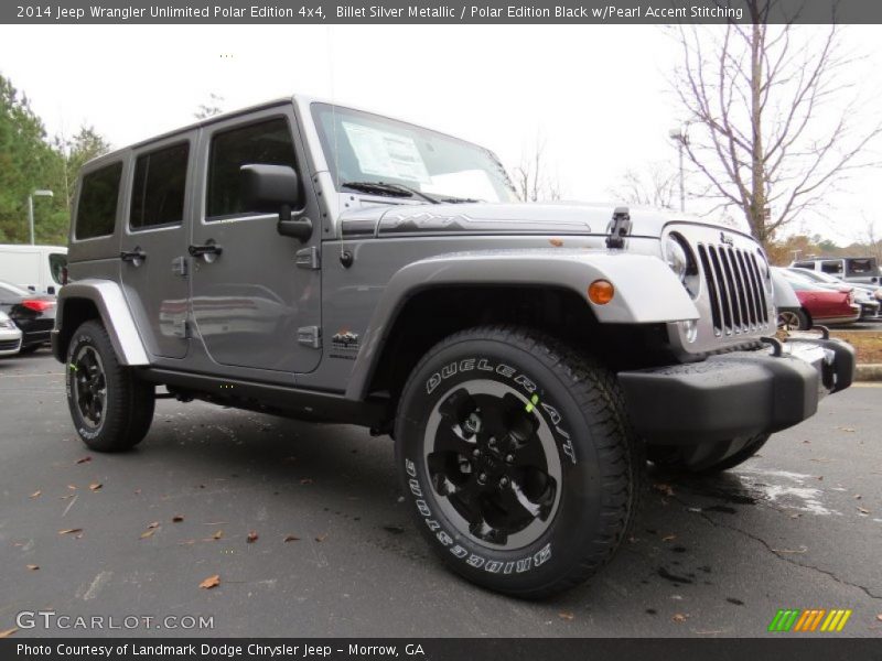 Front 3/4 View of 2014 Wrangler Unlimited Polar Edition 4x4