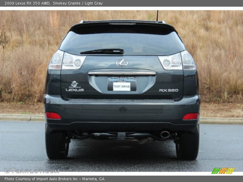 Smokey Granite / Light Gray 2009 Lexus RX 350 AWD