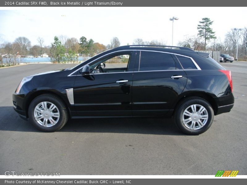 Black Ice Metallic / Light Titanium/Ebony 2014 Cadillac SRX FWD