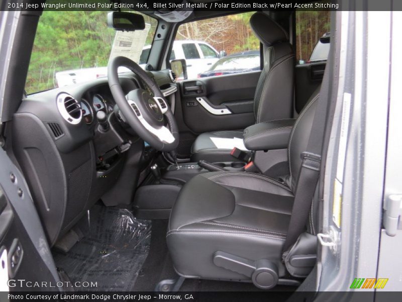  2014 Wrangler Unlimited Polar Edition 4x4 Polar Edition Black w/Pearl Accent Stitching Interior