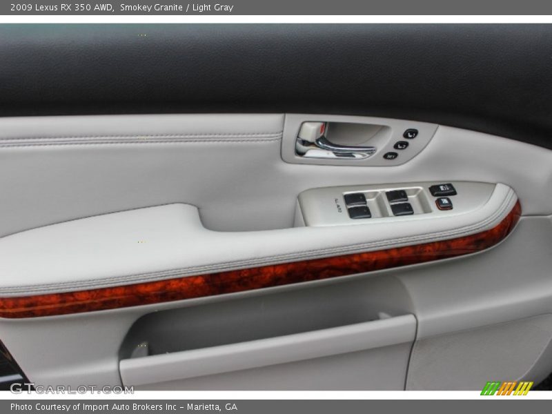 Smokey Granite / Light Gray 2009 Lexus RX 350 AWD