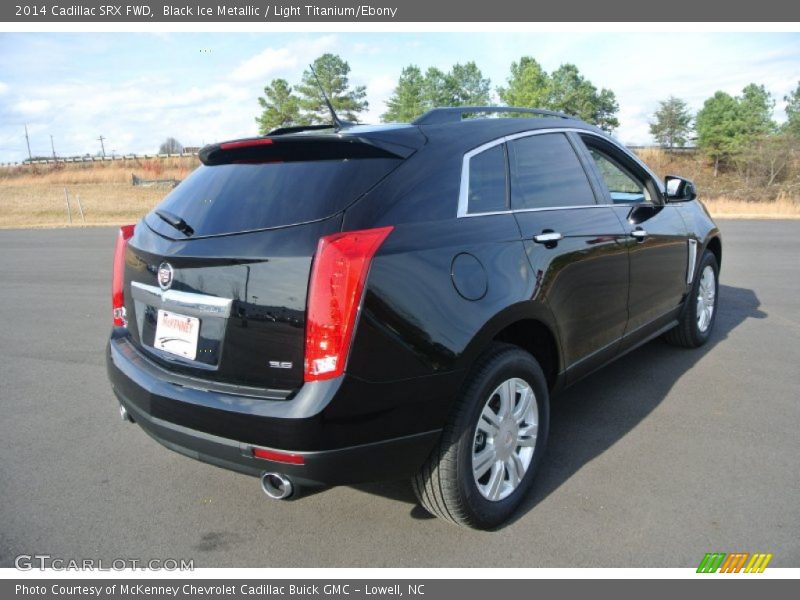 Black Ice Metallic / Light Titanium/Ebony 2014 Cadillac SRX FWD