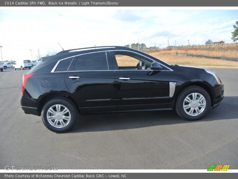 Black Ice Metallic / Light Titanium/Ebony 2014 Cadillac SRX FWD