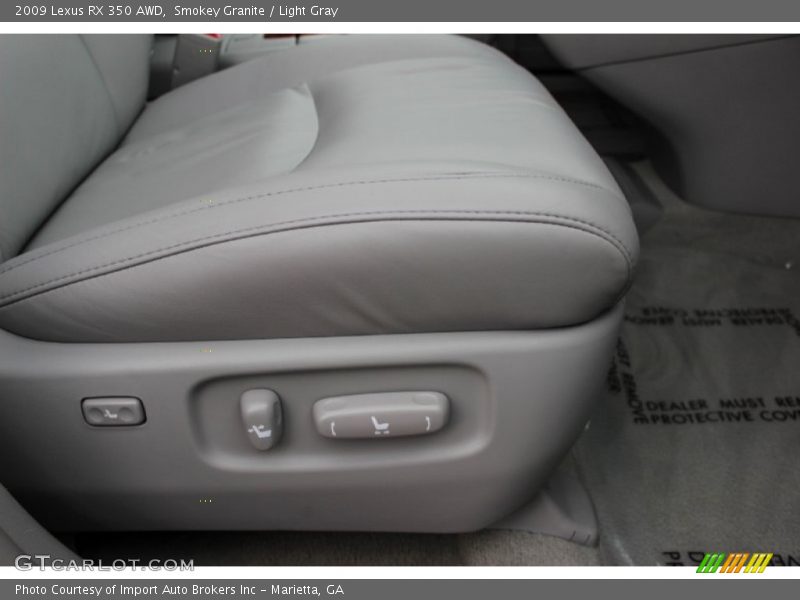 Smokey Granite / Light Gray 2009 Lexus RX 350 AWD
