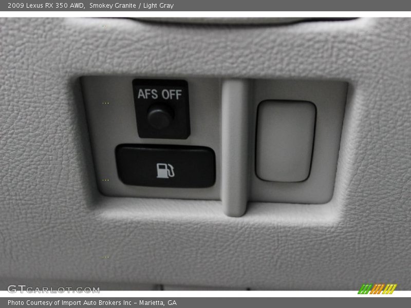 Smokey Granite / Light Gray 2009 Lexus RX 350 AWD