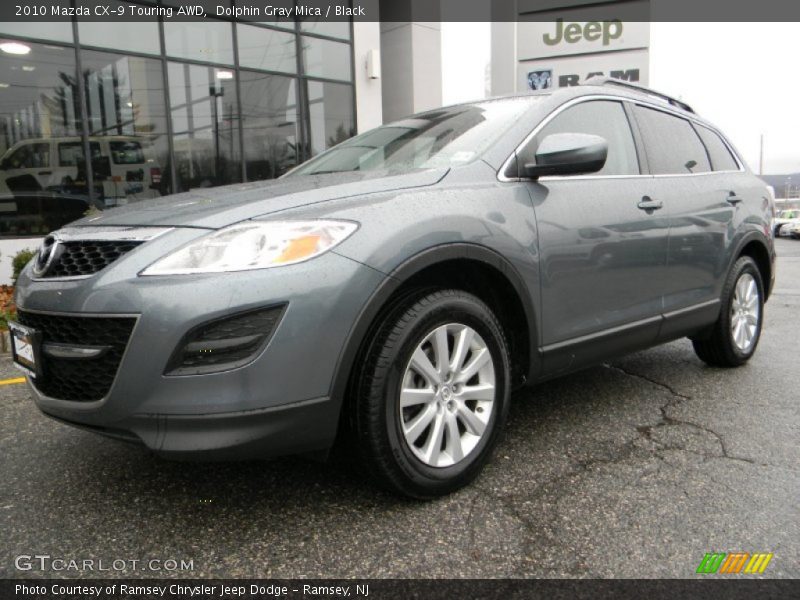 Dolphin Gray Mica / Black 2010 Mazda CX-9 Touring AWD