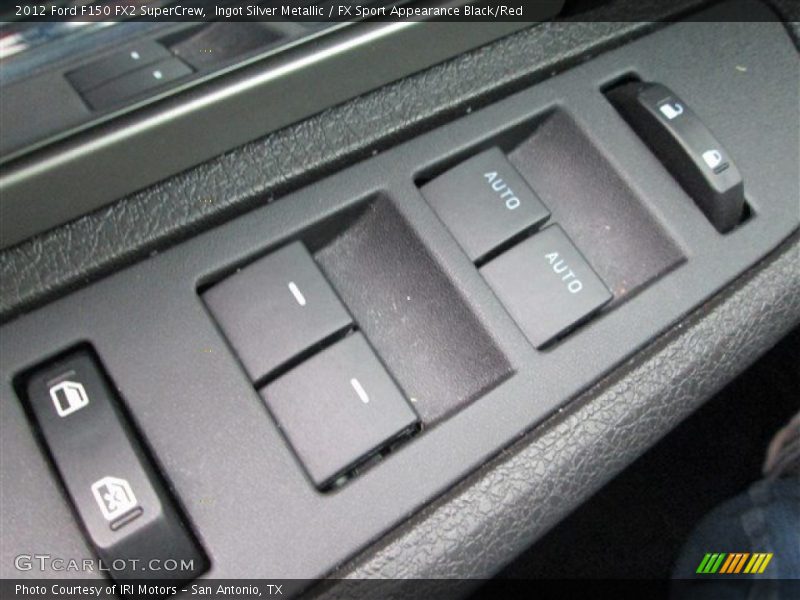 Ingot Silver Metallic / FX Sport Appearance Black/Red 2012 Ford F150 FX2 SuperCrew