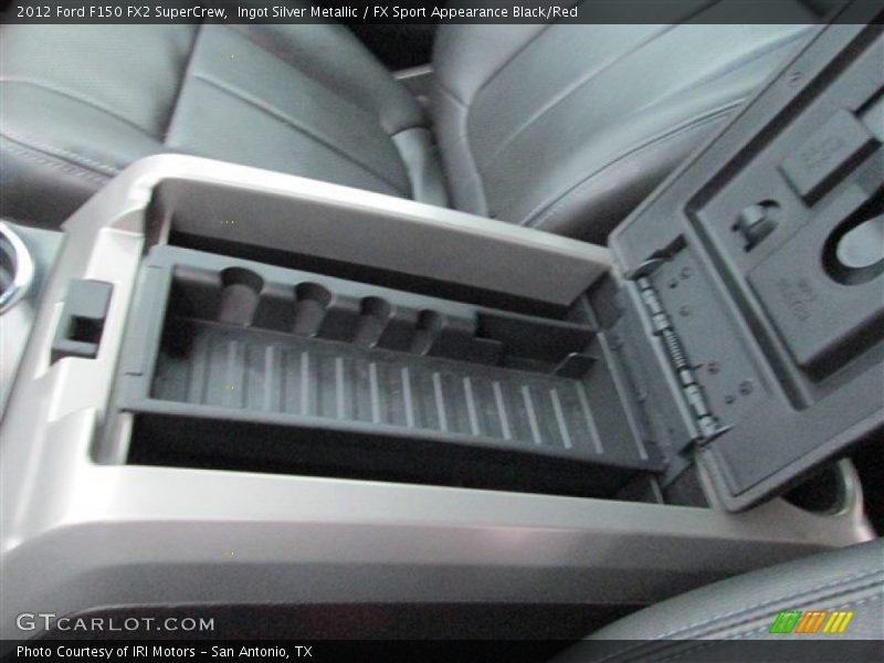 Ingot Silver Metallic / FX Sport Appearance Black/Red 2012 Ford F150 FX2 SuperCrew