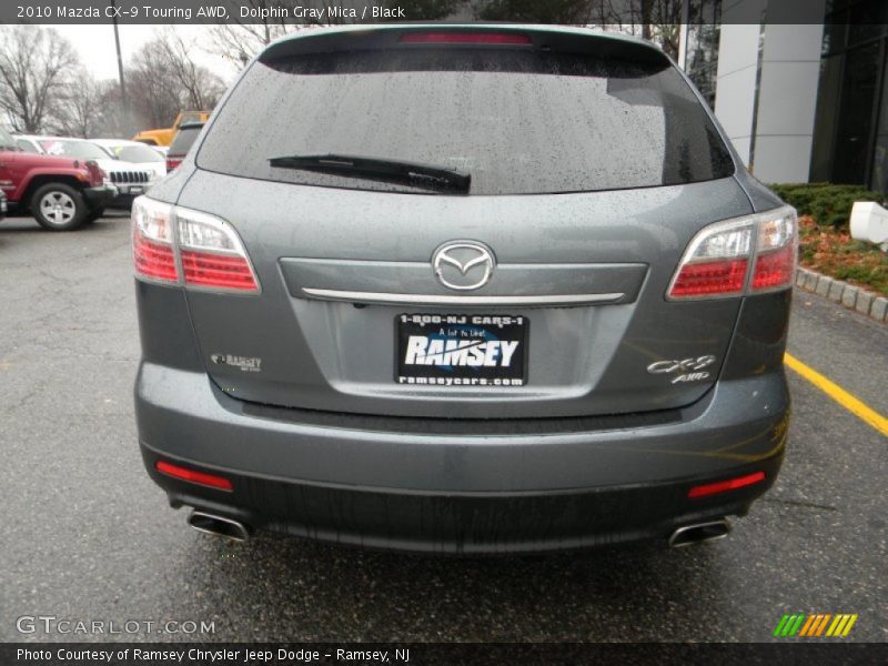 Dolphin Gray Mica / Black 2010 Mazda CX-9 Touring AWD