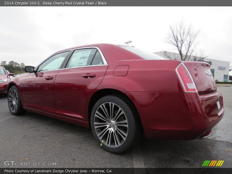 Deep Cherry Red Crystal Pearl / Black 2014 Chrysler 300 S