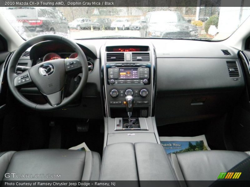 Dolphin Gray Mica / Black 2010 Mazda CX-9 Touring AWD