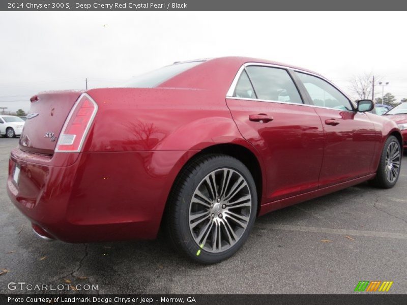 Deep Cherry Red Crystal Pearl / Black 2014 Chrysler 300 S
