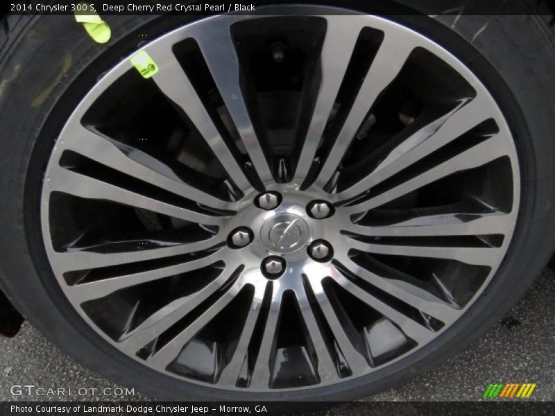 Deep Cherry Red Crystal Pearl / Black 2014 Chrysler 300 S