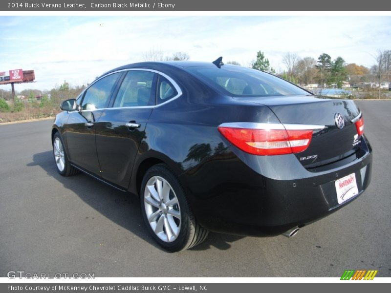 Carbon Black Metallic / Ebony 2014 Buick Verano Leather