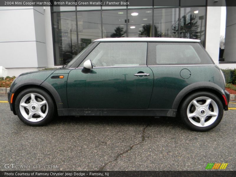 British Racing Green Metallic / Panther Black 2004 Mini Cooper Hardtop