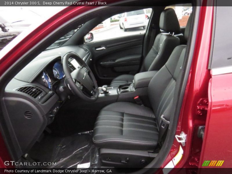 Deep Cherry Red Crystal Pearl / Black 2014 Chrysler 300 S