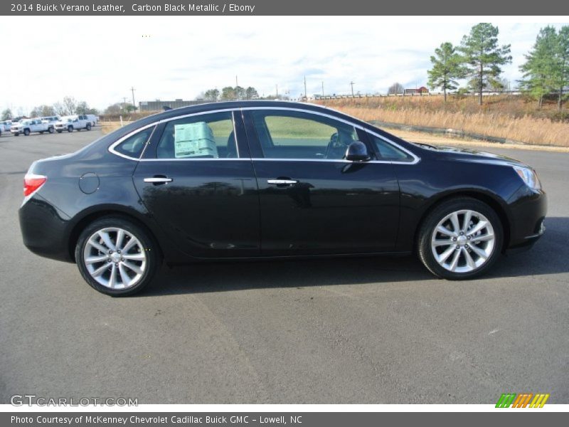 Carbon Black Metallic / Ebony 2014 Buick Verano Leather