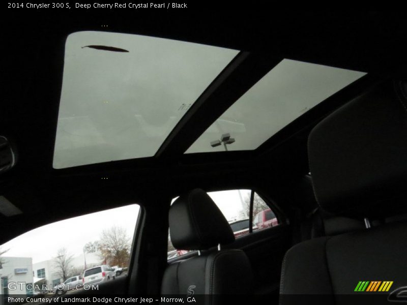 Deep Cherry Red Crystal Pearl / Black 2014 Chrysler 300 S
