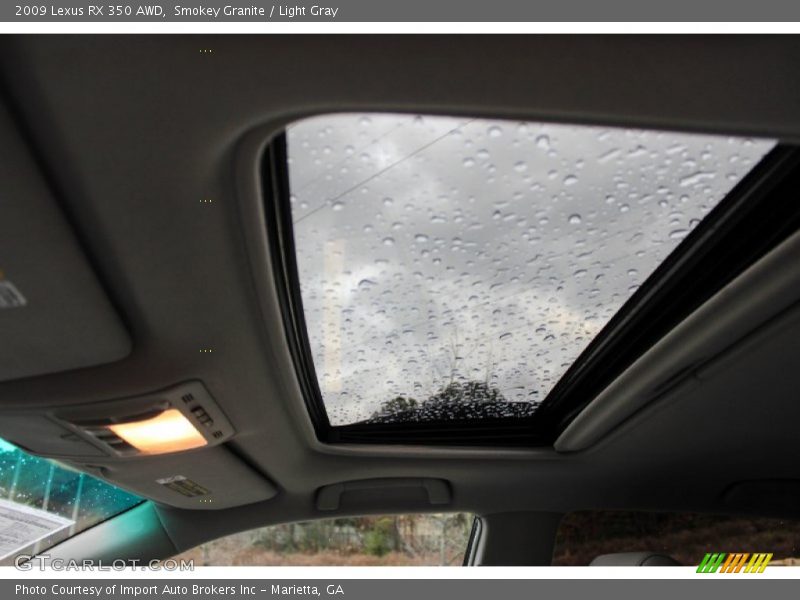 Smokey Granite / Light Gray 2009 Lexus RX 350 AWD
