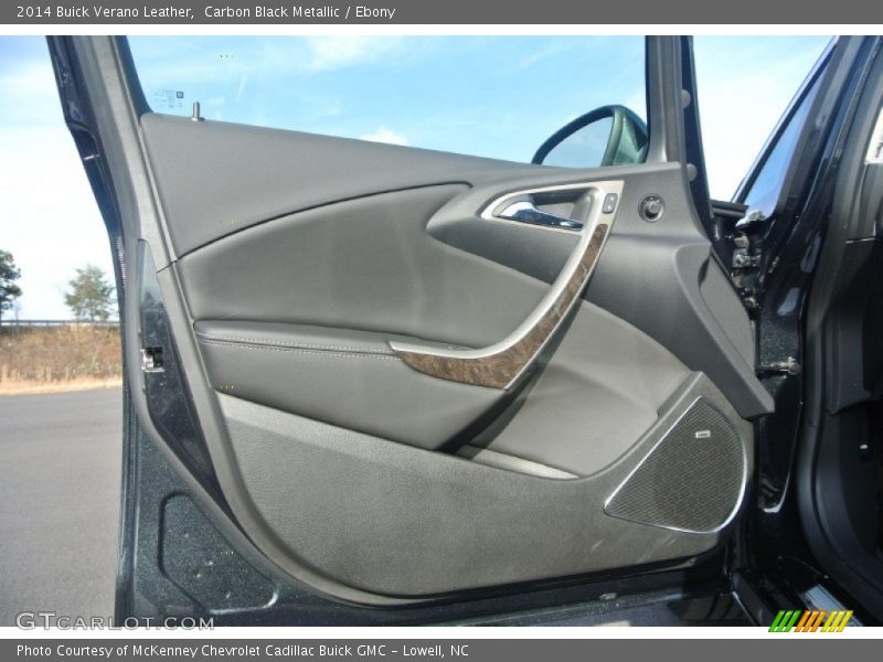 Carbon Black Metallic / Ebony 2014 Buick Verano Leather