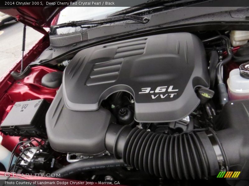 Deep Cherry Red Crystal Pearl / Black 2014 Chrysler 300 S