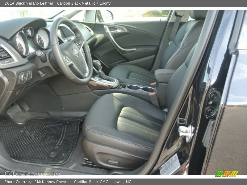 Carbon Black Metallic / Ebony 2014 Buick Verano Leather