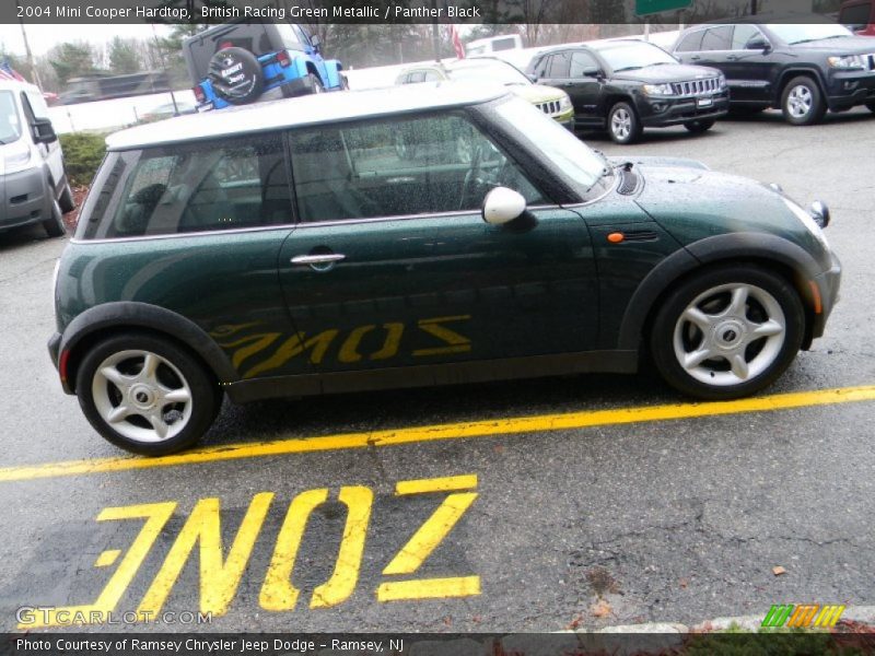 British Racing Green Metallic / Panther Black 2004 Mini Cooper Hardtop