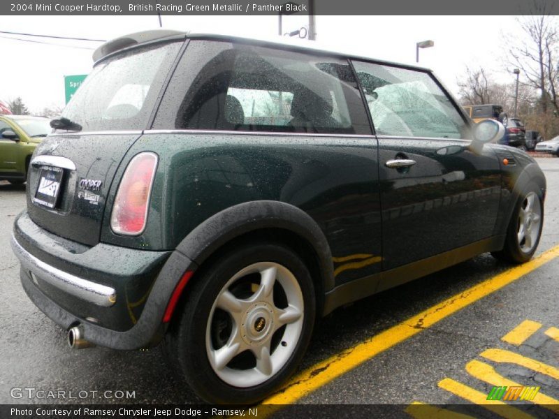 British Racing Green Metallic / Panther Black 2004 Mini Cooper Hardtop