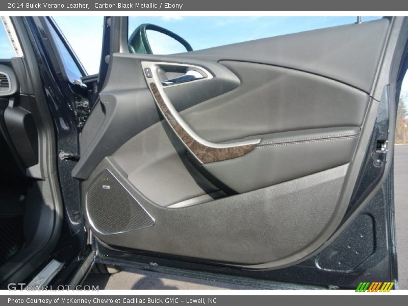 Carbon Black Metallic / Ebony 2014 Buick Verano Leather