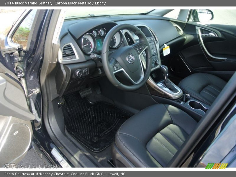 Ebony Interior - 2014 Verano Leather 
