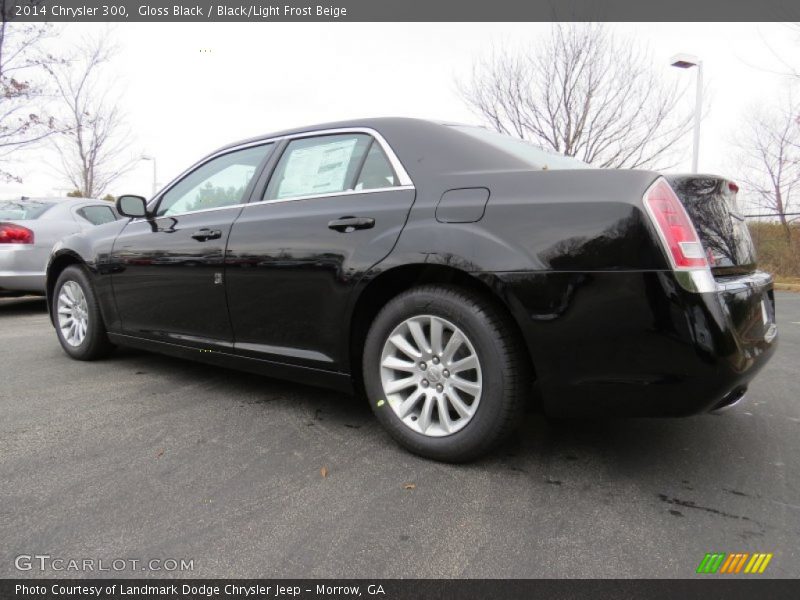 Gloss Black / Black/Light Frost Beige 2014 Chrysler 300