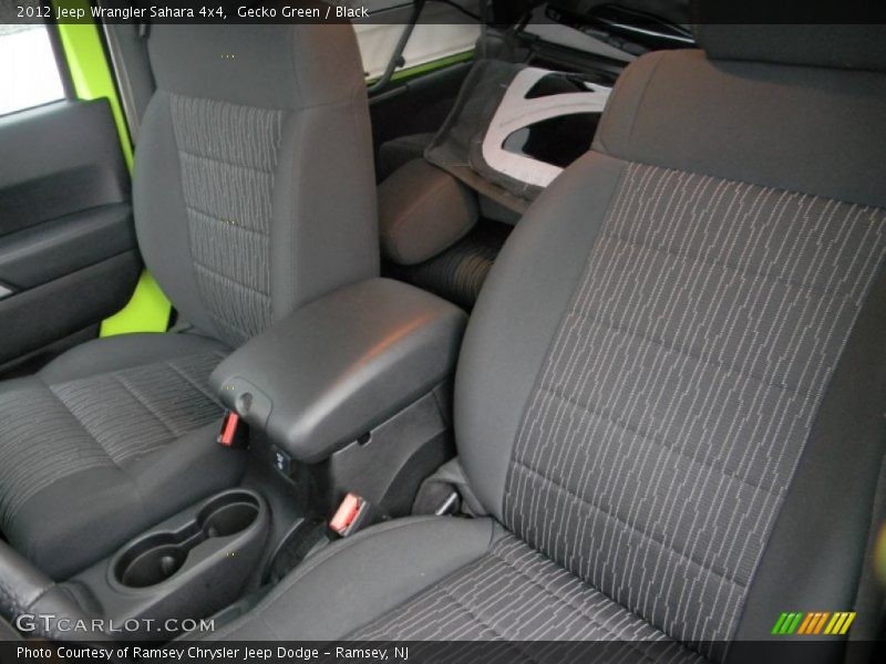 Gecko Green / Black 2012 Jeep Wrangler Sahara 4x4