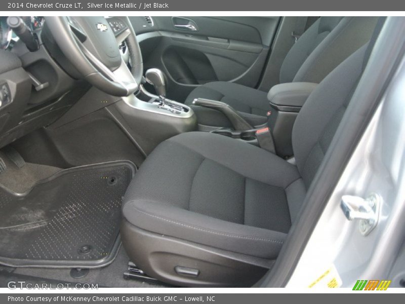 Silver Ice Metallic / Jet Black 2014 Chevrolet Cruze LT