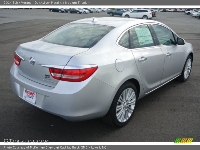 Quicksilver Metallic / Medium Titanium 2014 Buick Verano