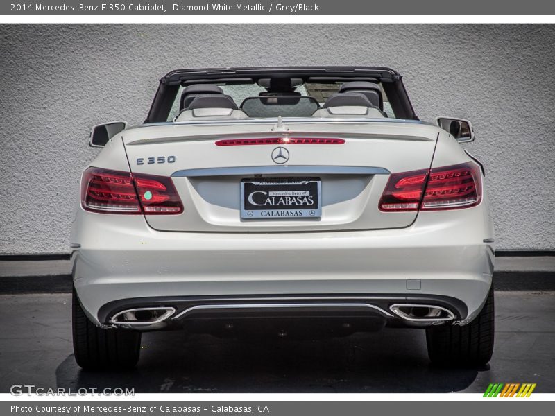 Diamond White Metallic / Grey/Black 2014 Mercedes-Benz E 350 Cabriolet