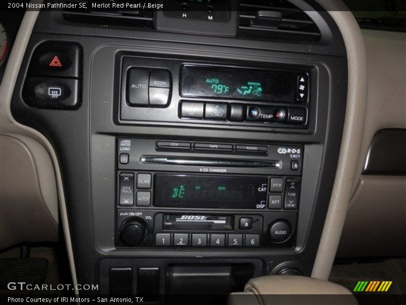 Merlot Red Pearl / Beige 2004 Nissan Pathfinder SE