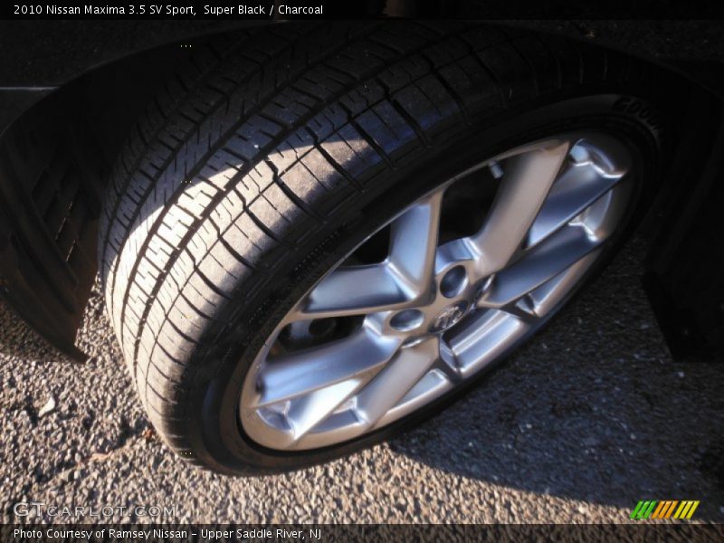 Super Black / Charcoal 2010 Nissan Maxima 3.5 SV Sport