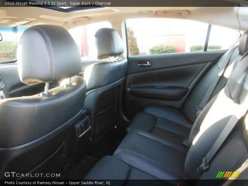 Super Black / Charcoal 2010 Nissan Maxima 3.5 SV Sport